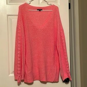 Pink sweater
